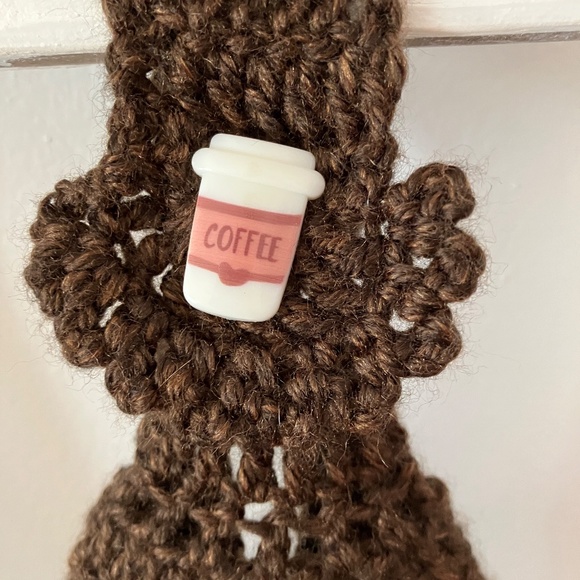 ☕️ Handmade Fall Towel 🍁NWOT - Picture 4 of 6